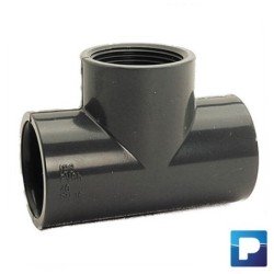T-Stück 90ø 50 x 1 1/2" IG