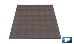 Panneau en fibres 0,75m café
