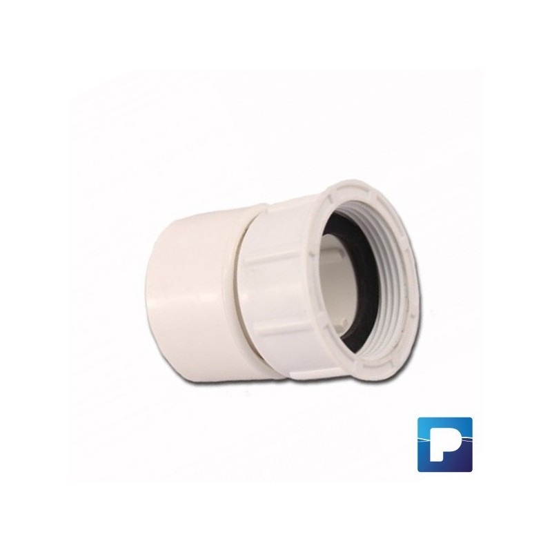 Pool hose threaded end
