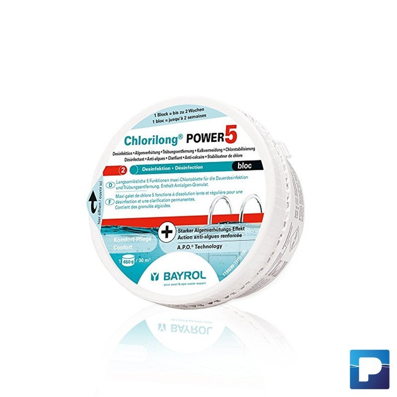 Chlorilong POWER5 Bloc 0,34kg Chlorilong POWER5 Bloc 0,34kg
