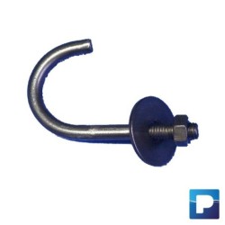Gancio di fissaggio per scala
