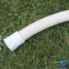 Pool hose threaded end