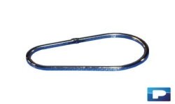 Attache inox pour pied 1m