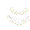 LIVING 2 module set