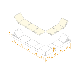 LIVING 2 module set