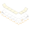 Set de modules LIVING 3
