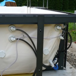 Hydromassage jets