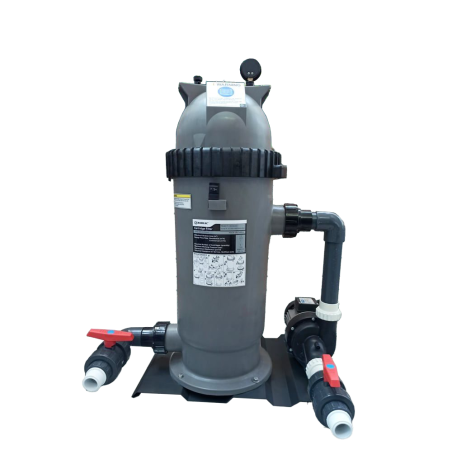 Cartridge external filtration system