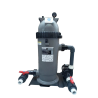 Cartridge external filtration system