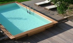 Rechteckig 3,0 x 11,2 x 1,35m