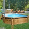 Octagonal 4,0 x 4,5 x 1,5m