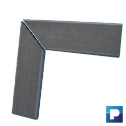 Grey composite corner
