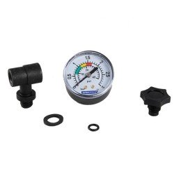 Manometer mit Entlüftung