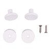 Boutons en plastique (paire)