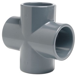 Raccord en croix 4 x ø63mm