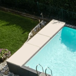 Sun lounger 93x100cm NATURAL