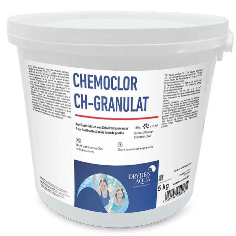 Chlore granulés pur HQ 5kg