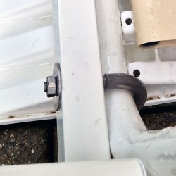 Haken zu Sicherheitsleiter