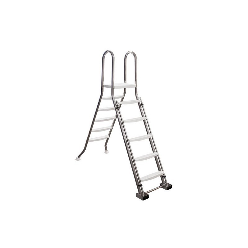 Stainless steel ladder 1,35m