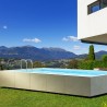 Piscine CITY 2m x 5m blanche
