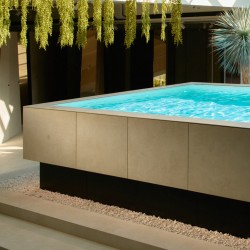 Piscine CITY 2m x 5m blanche