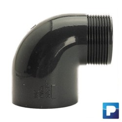Coude 90° ø50mm x 1 1/2 ext"